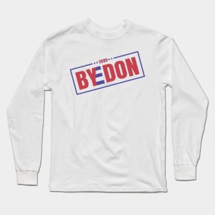 ByeDon 2020,  Joe Biden 2020, Biden 2020 For President Face, Vote Joe Biden Mask, Election 2020 Long Sleeve T-Shirt